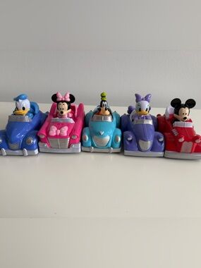 Disney Minnie, Goofy & Daisy Character Cars - Pink, Blue, Purple